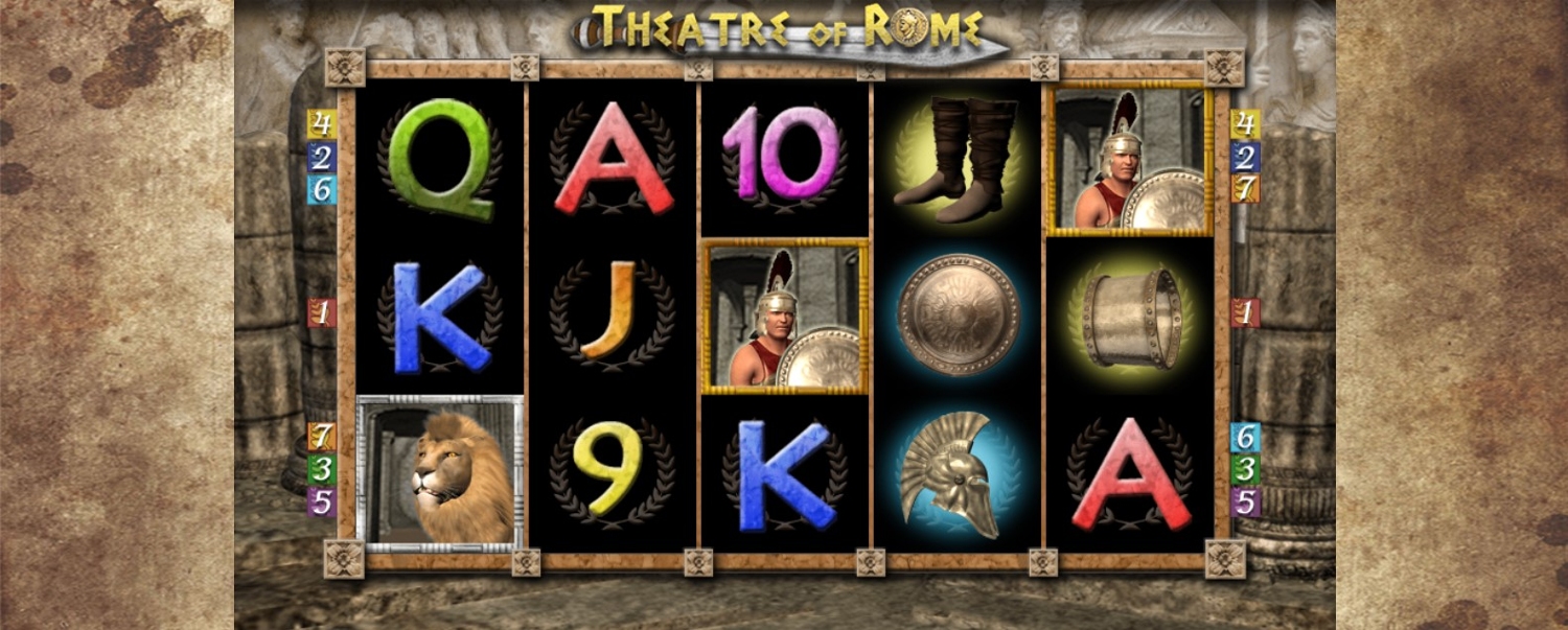 Theatre of Rome Slot Gameplay