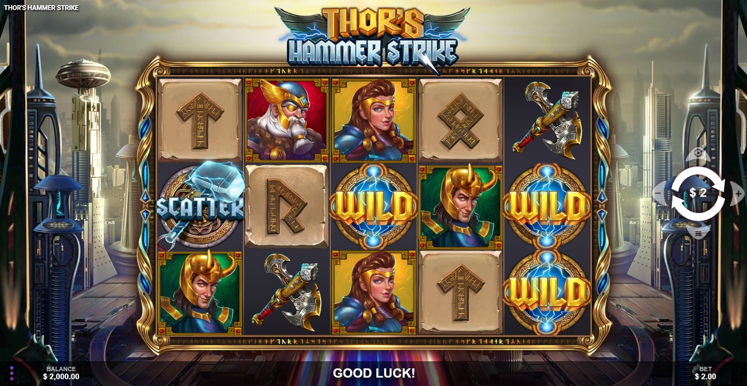 Thor's Hammer Strike Slot Gameplay