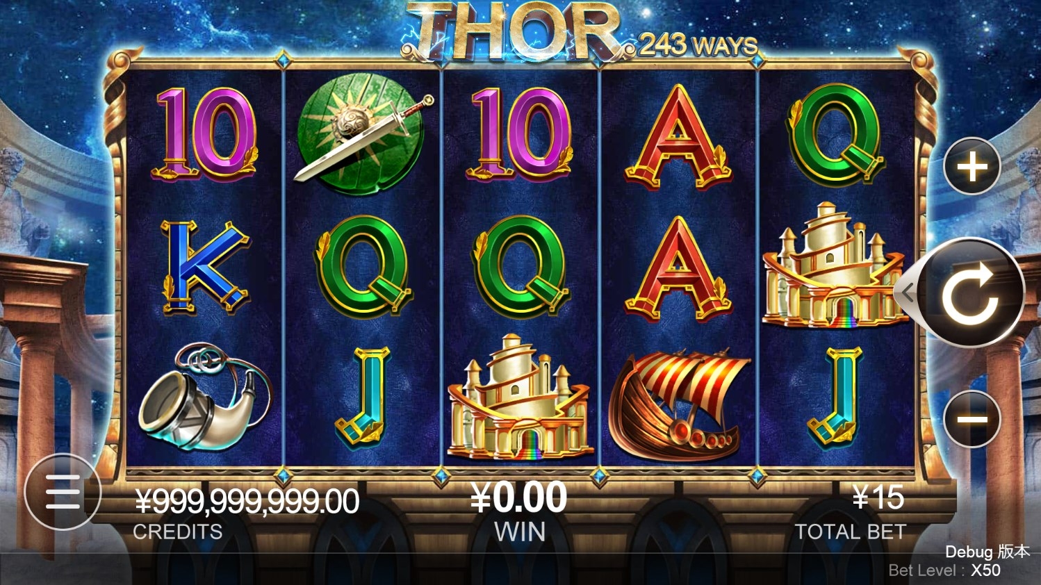 Thor Slot Gameplay