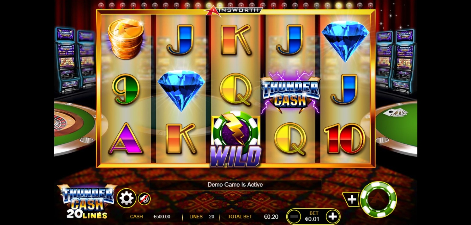 Thunder Cash Slot Gameplay