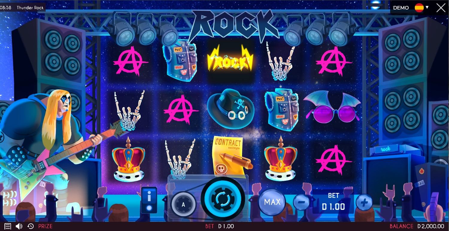 Thunder Rock Slot Gameplay