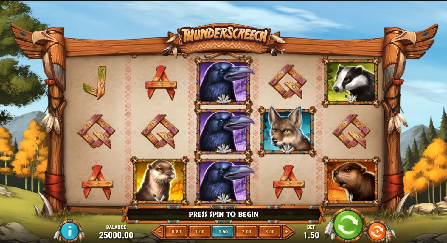 Thunder Screech Slot Gameplay