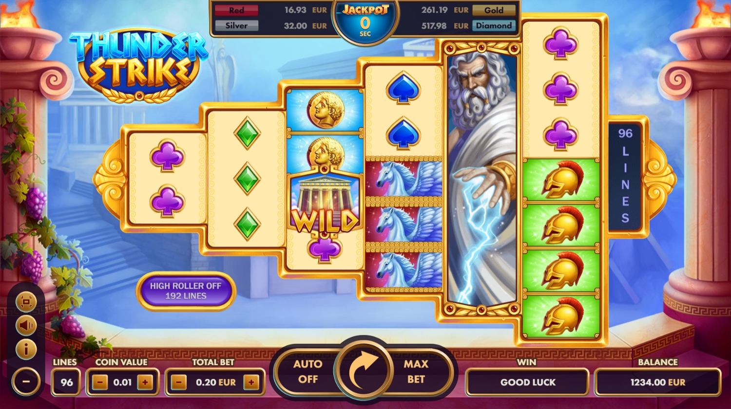 Thunder Strike Slot Gameplay
