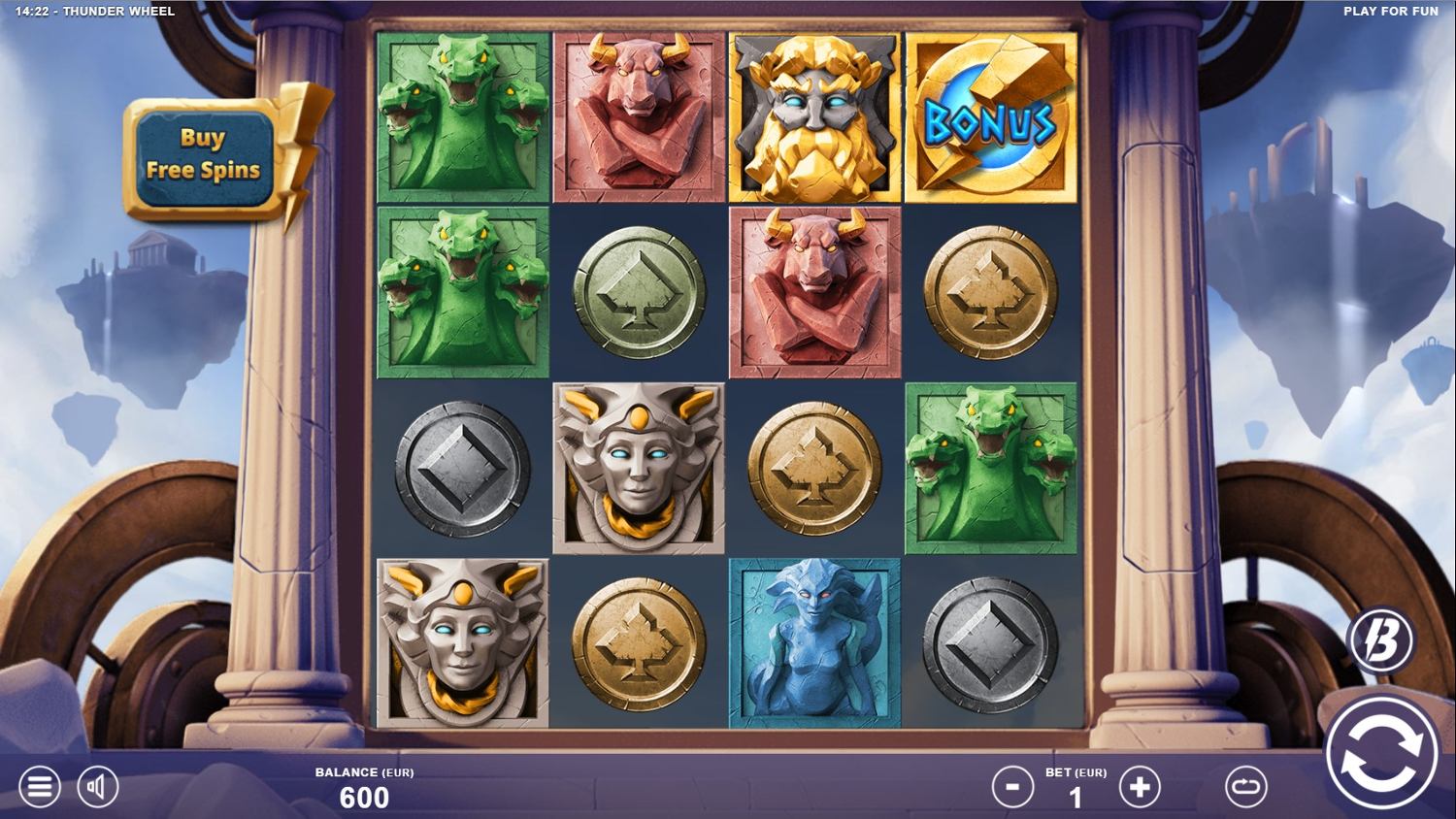 Thunder Wheel Slot Gameplay