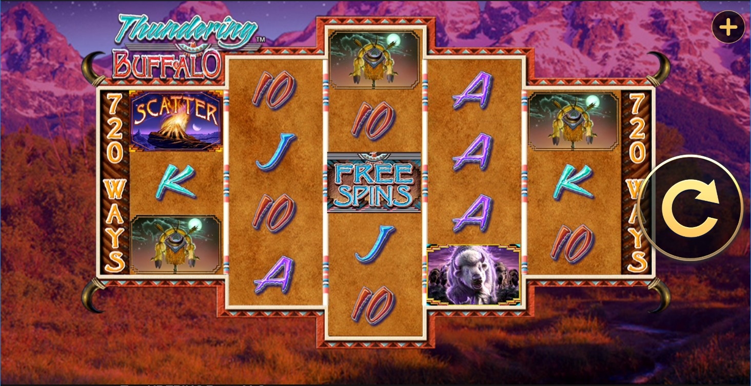 Thundering Buffalo Slot Gameplay