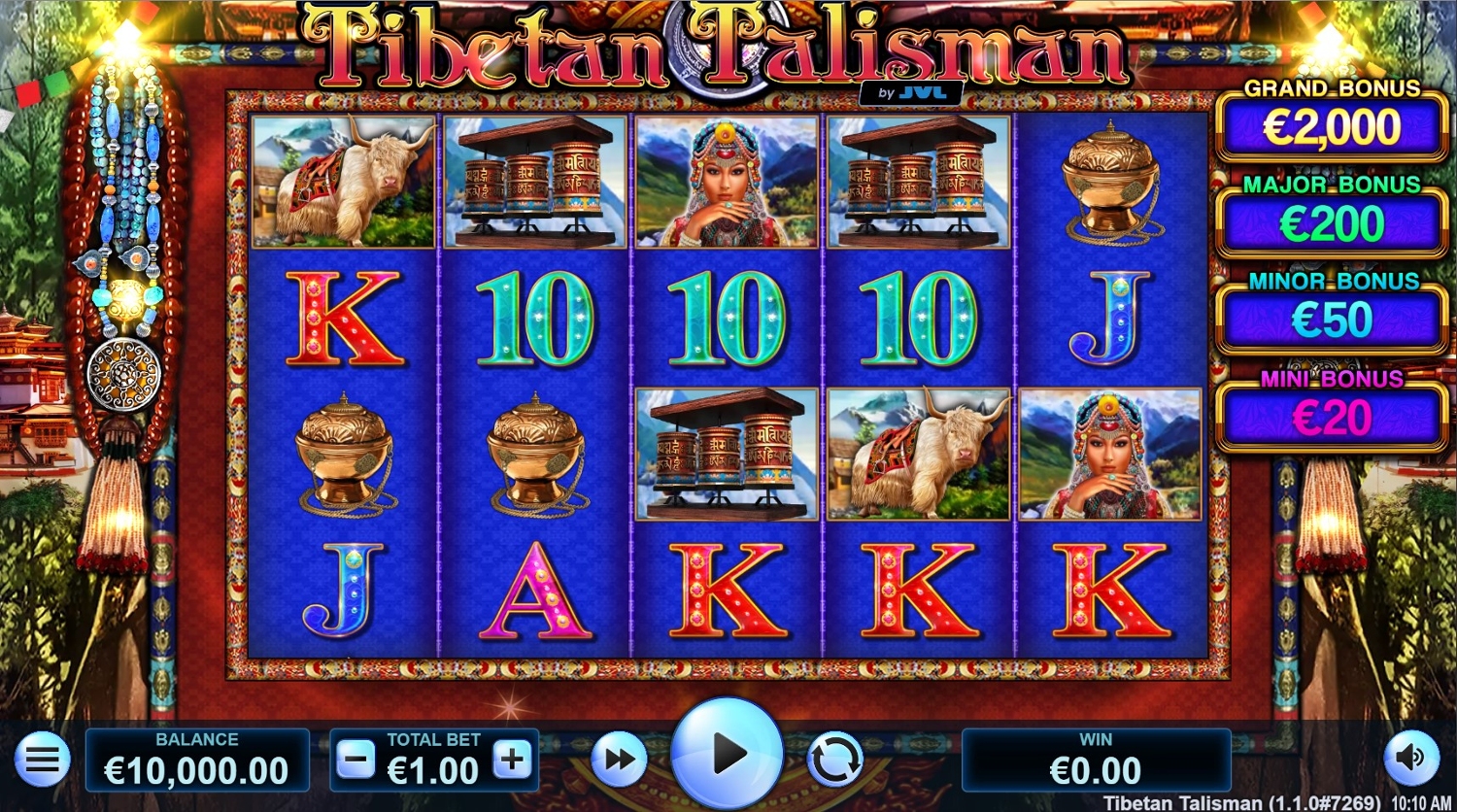 Tibetan Talisman Slot Gameplay
