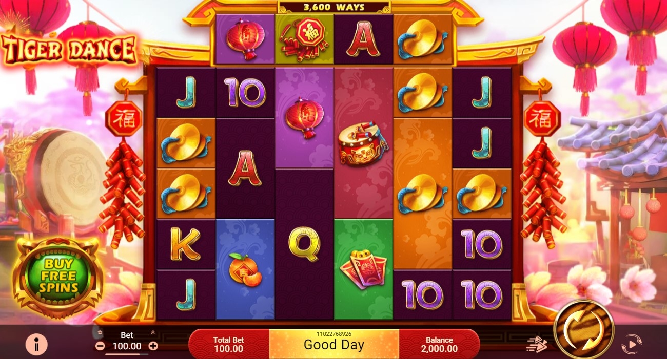 Tiger Dance Maxways Slot Gameplay