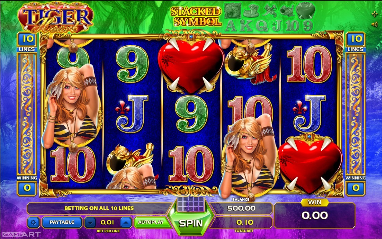 Tiger Heart Slot Gameplay