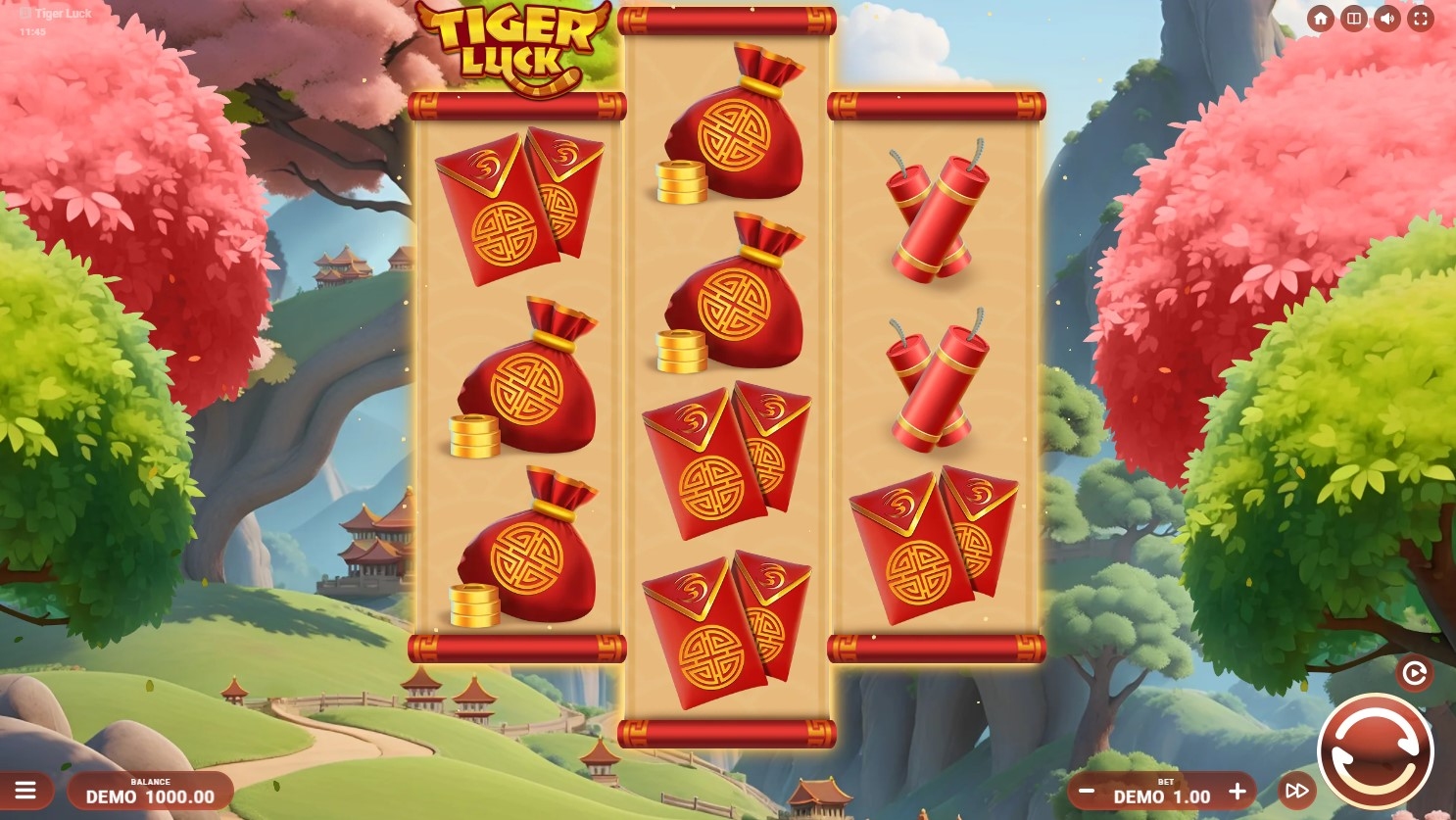 Tiger Luck Slot Gameplay