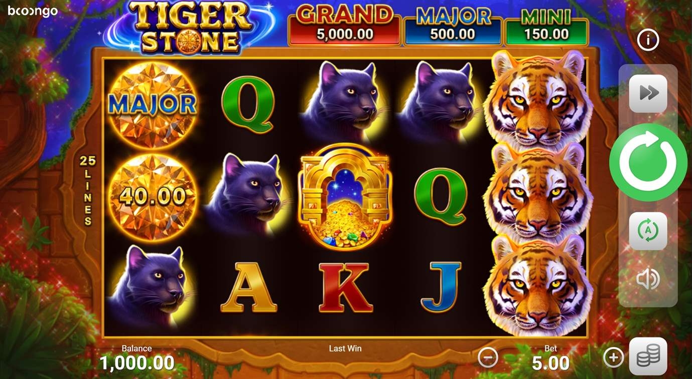 Tiger Stone Slot Gameplay