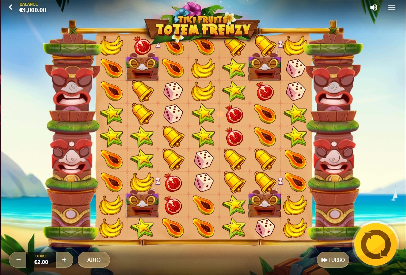 Tiki Fruits Totem Frenzy Slot Gameplay