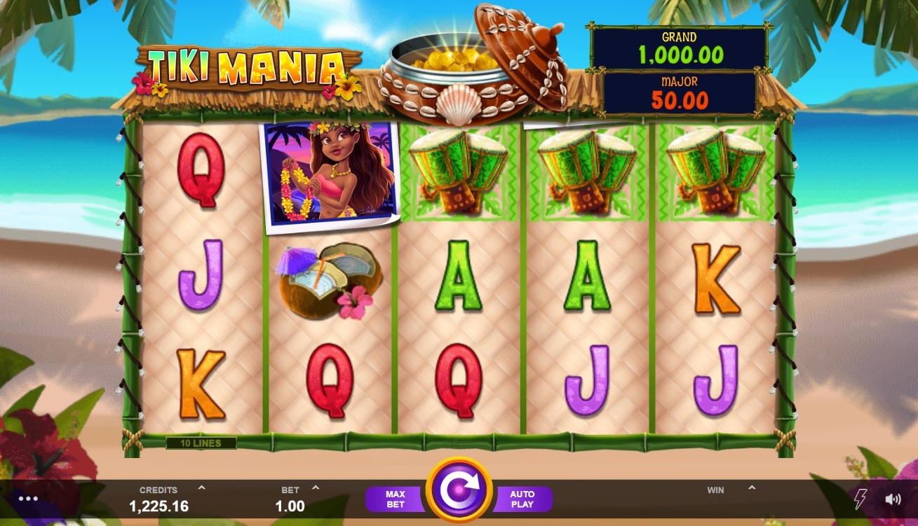Tiki Mania Slot Gameplay
