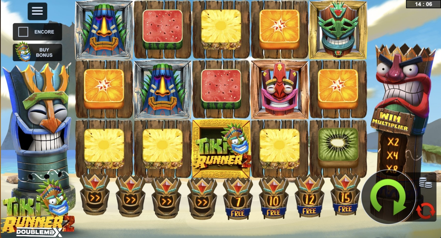 Tiki Runner 2 Slot Gameplay
