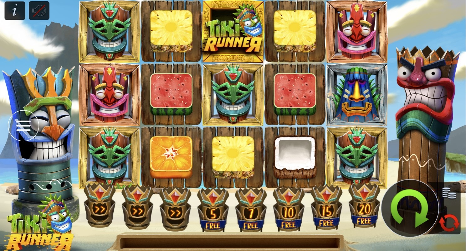 Tiki Runner Slot Gameplay
