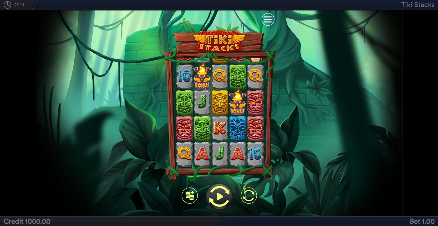 Tiki Stacks Slot Gameplay