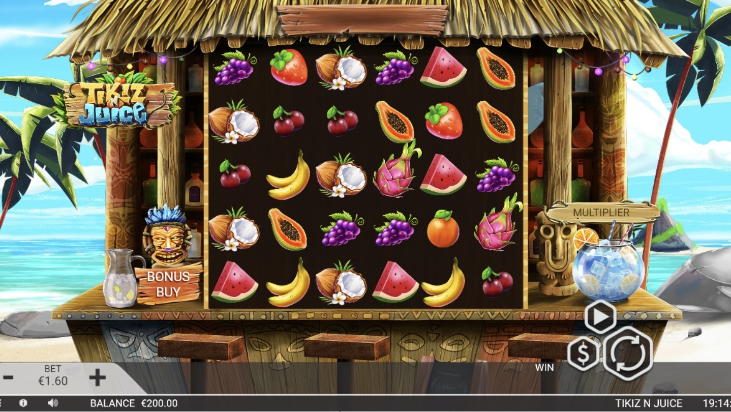 Tikiz N Juice Slot Gameplay