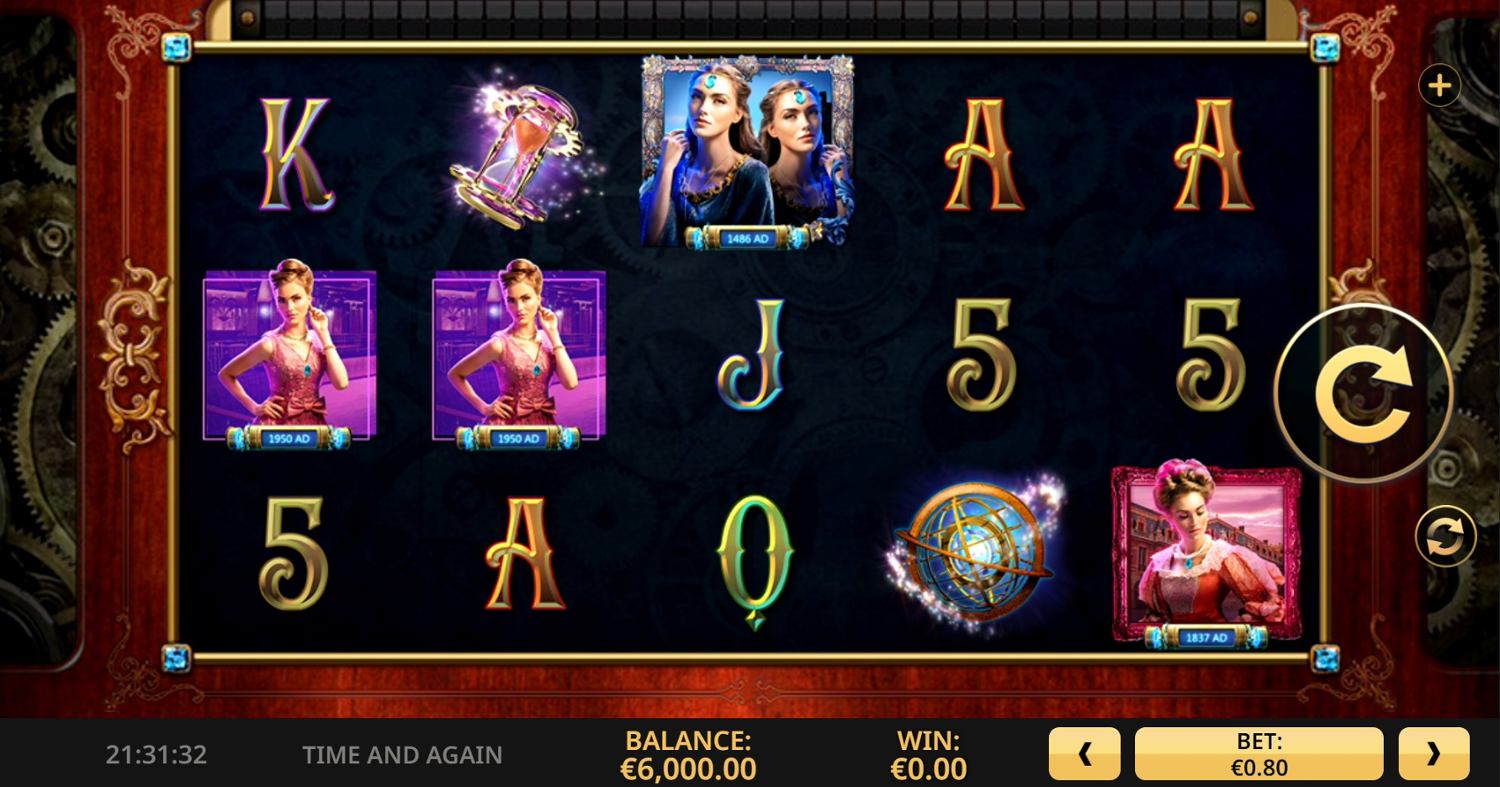 Time And Again Slot Gameplay