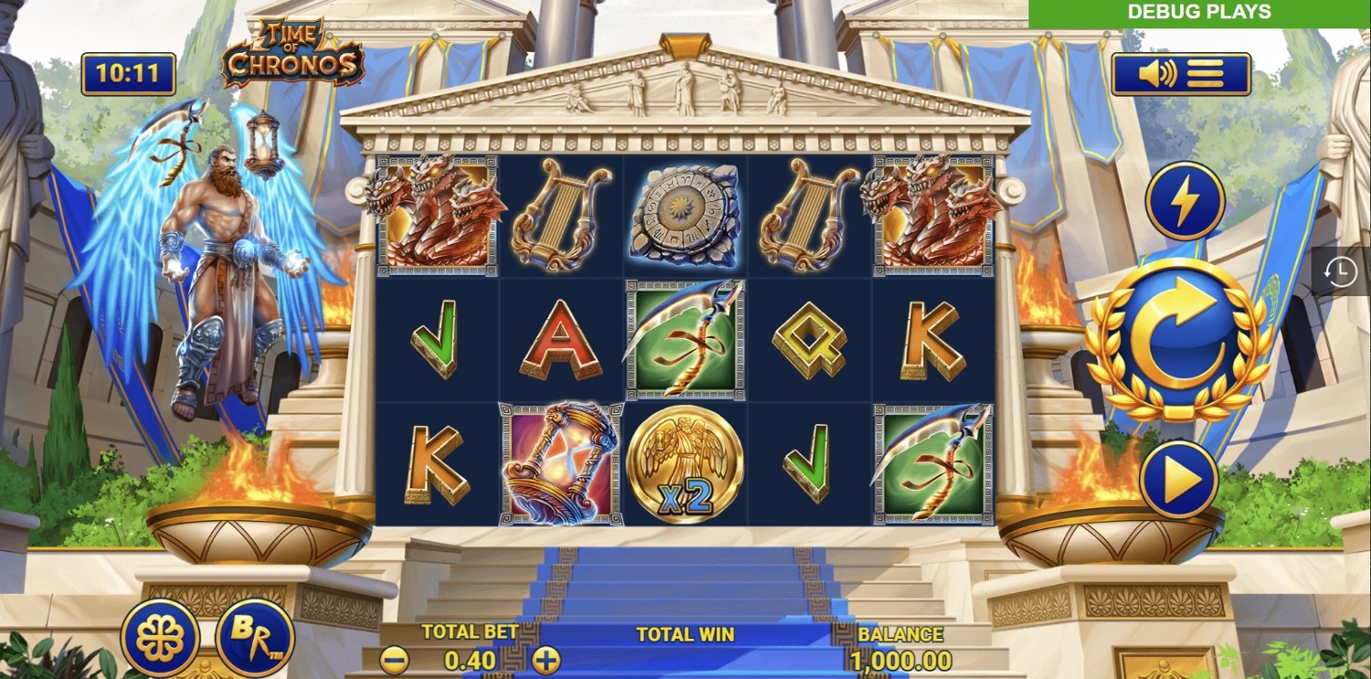 Time of Chronos Slot Gameplay