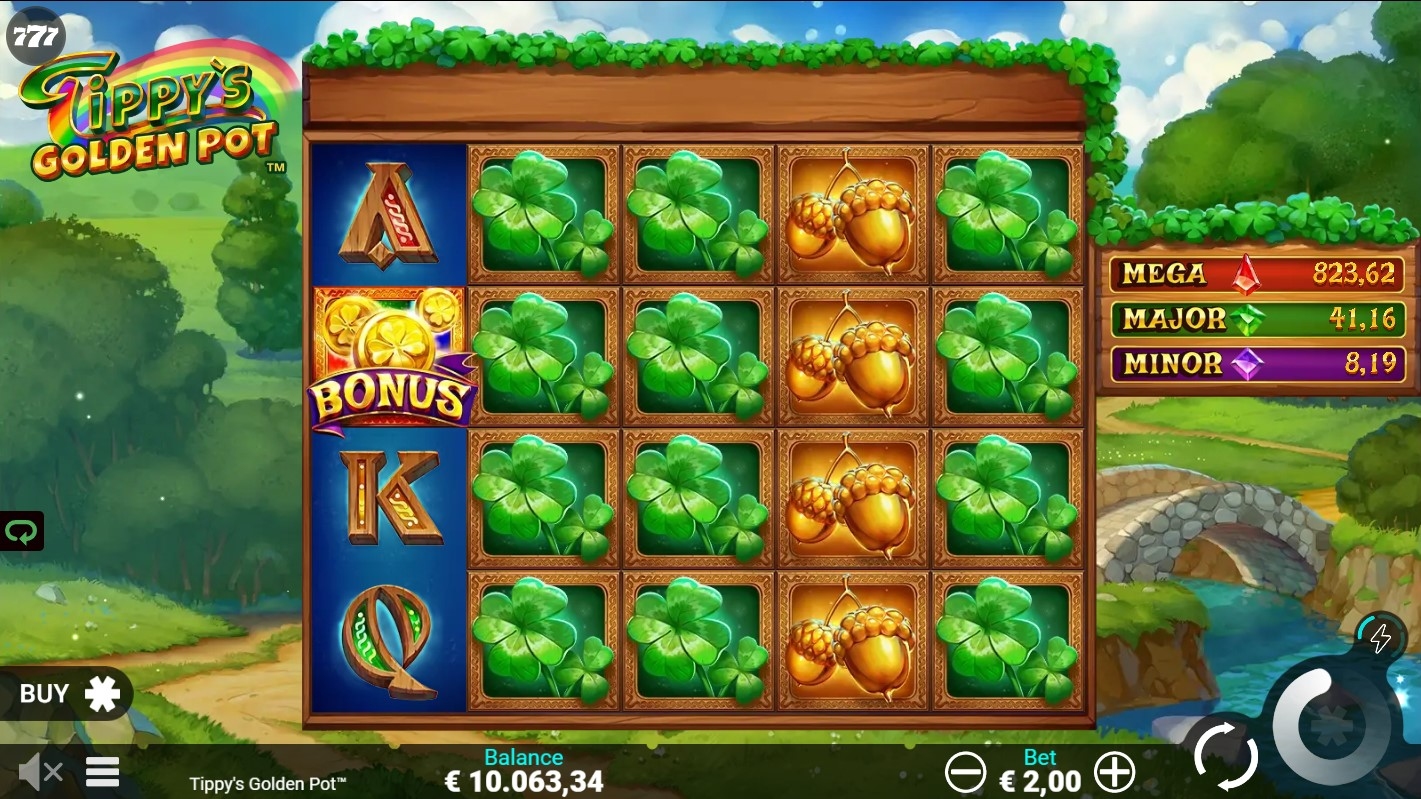 Tippy's Golden Pot Slot Gameplay