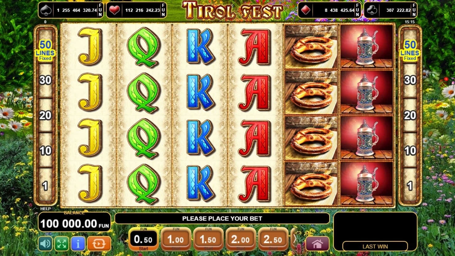 Tirol Fest Slot Gameplay