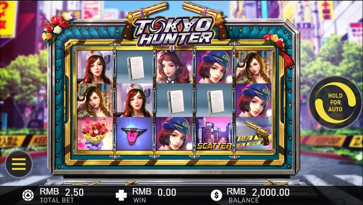 Tokyo Hunter Slot Gameplay