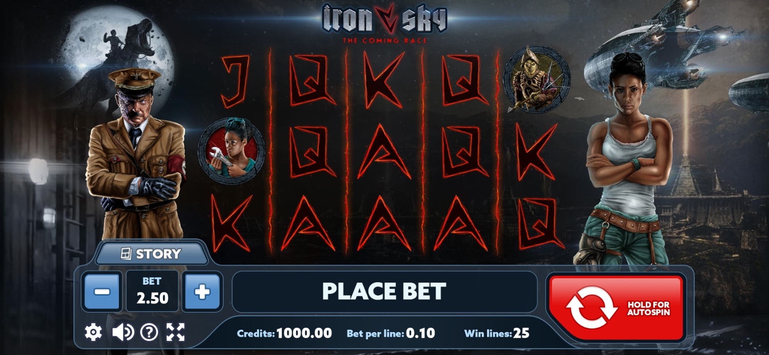 Iron Sky Slot Gameplay