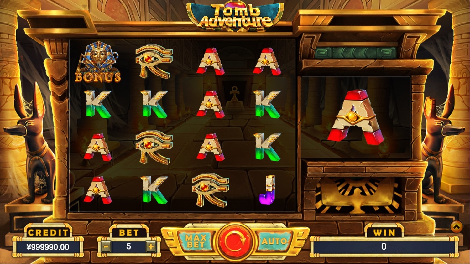 Tomb Adventure Slot Gameplay
