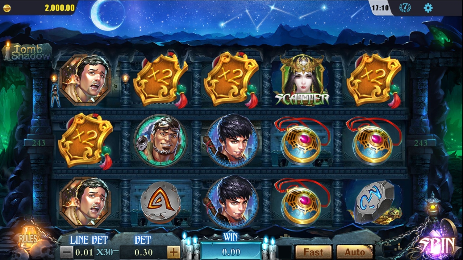 Tomb Shadow Slot Gameplay