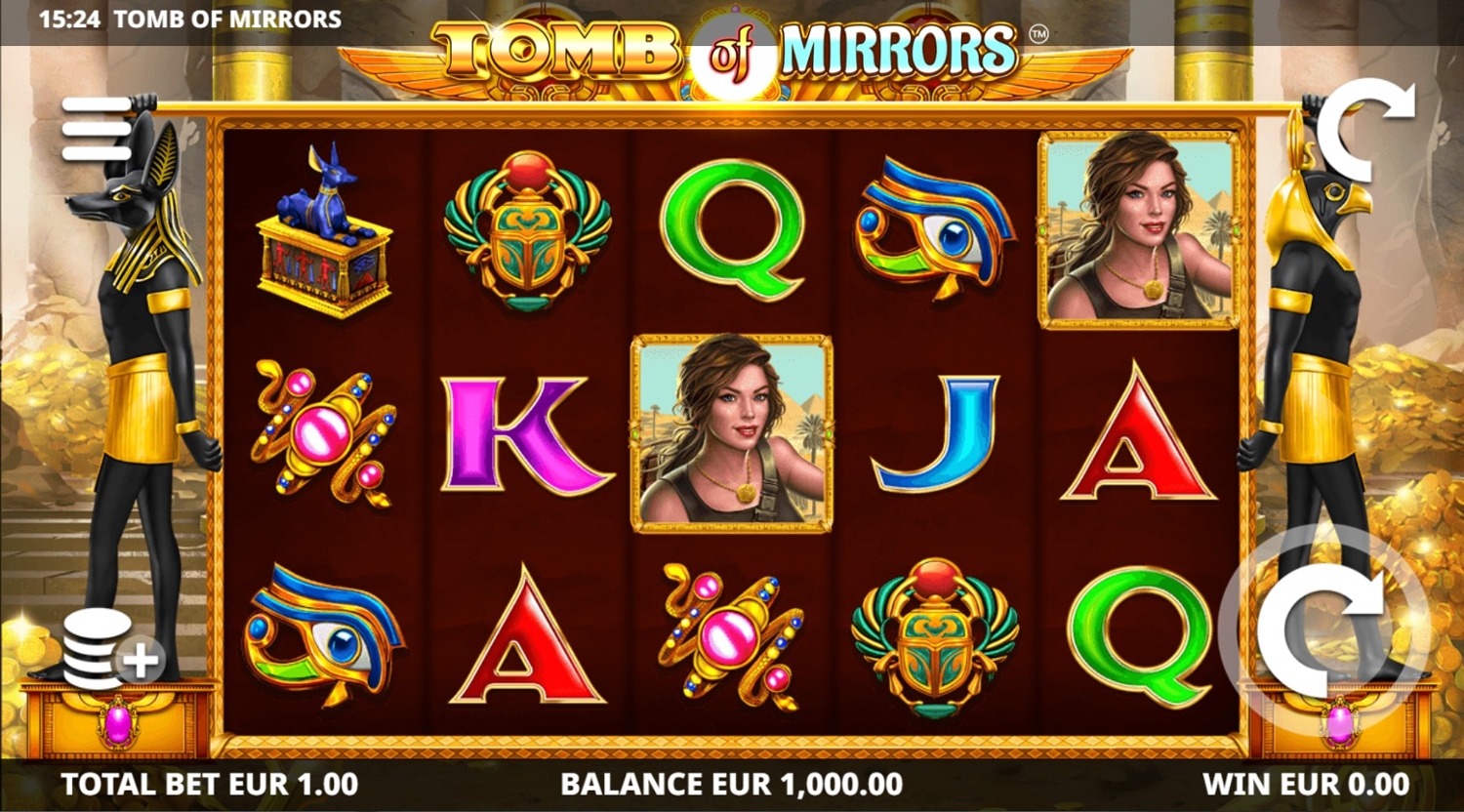 Tomb of Mirrors Slot Gameplay