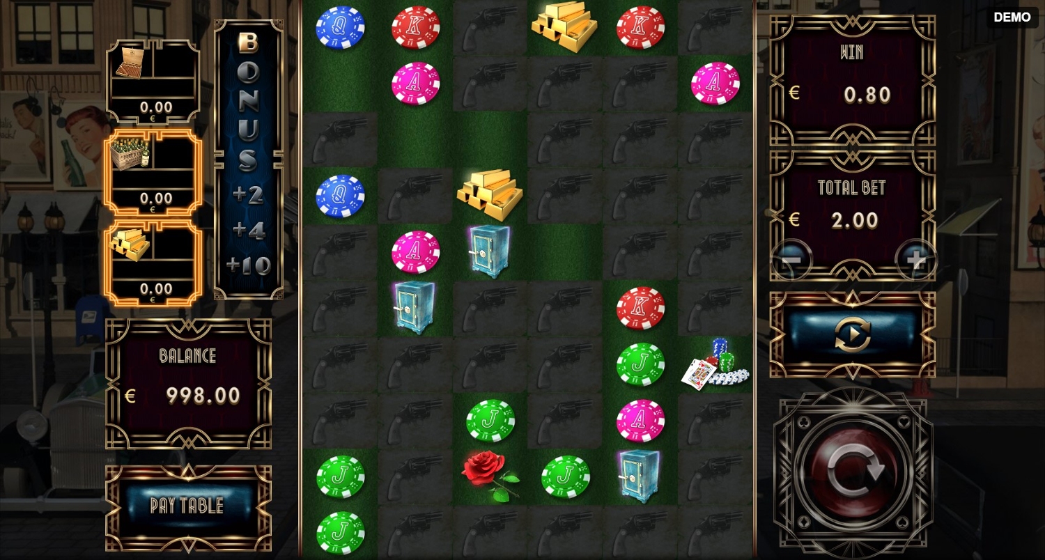 Tommy Gun's Vendetta Slot Gameplay