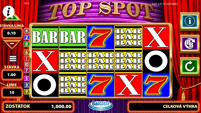 Top Spot Slot Gameplay