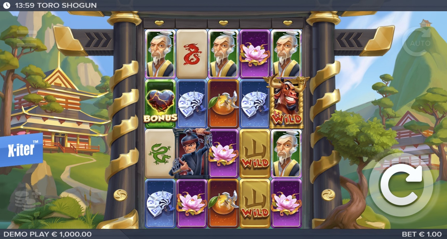 Toro Shogun Slot Gameplay