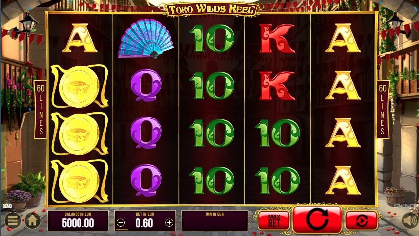 Toro Wilds Reel Slot Gameplay