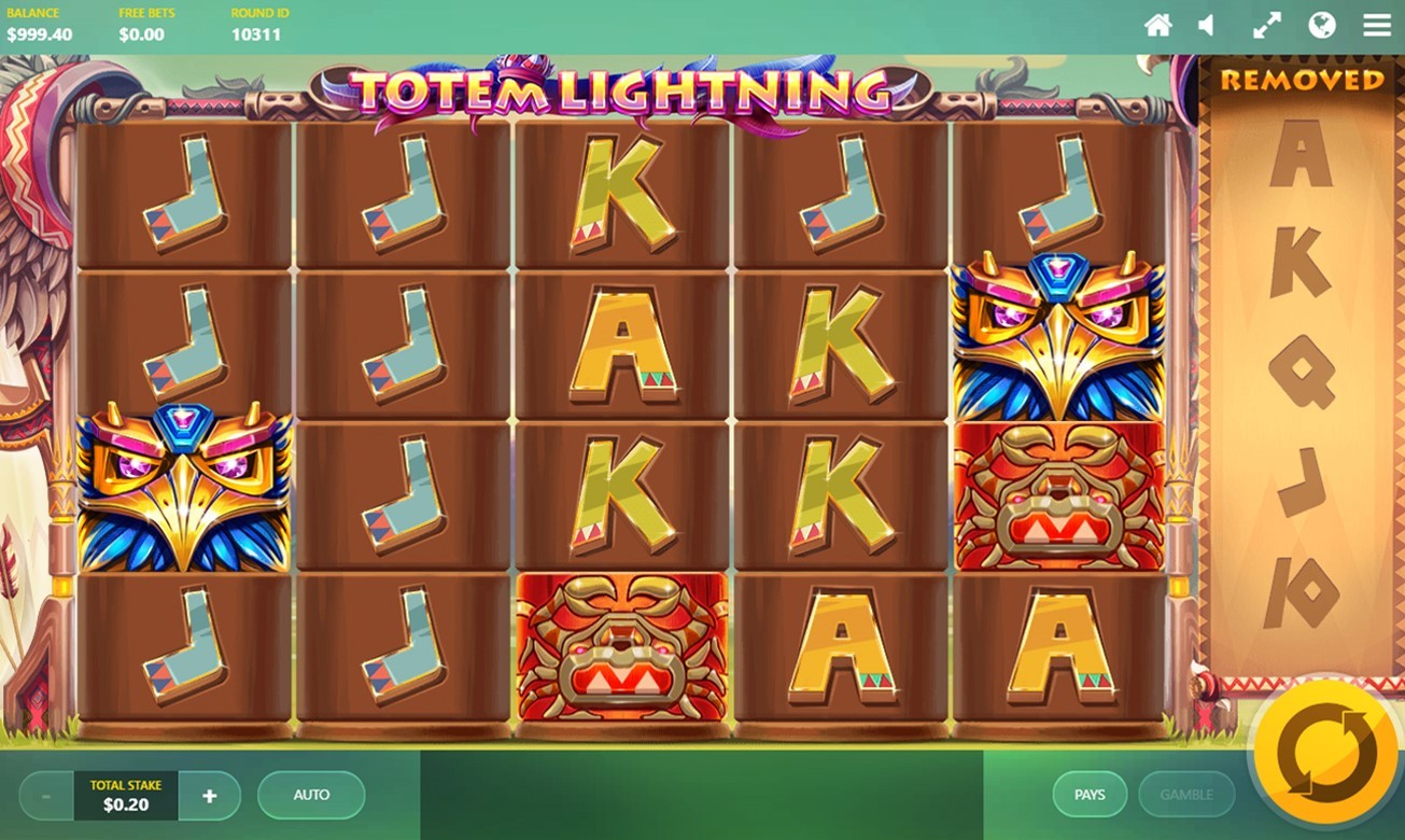 Totem Lightning Slot Gameplay