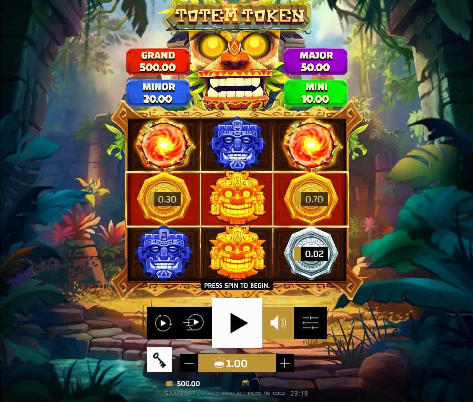 Totem Token Slot Gameplay