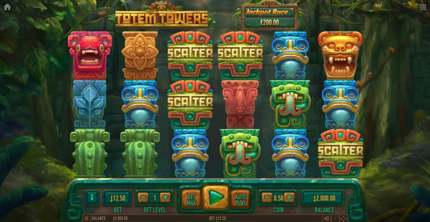 Totem Towers Slot Gameplay