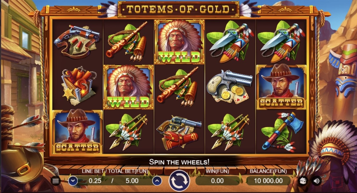 Totems of Gold Slot Gameplay