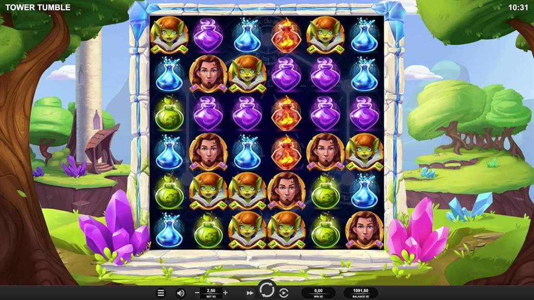 Tower Tumble Slot Gameplay