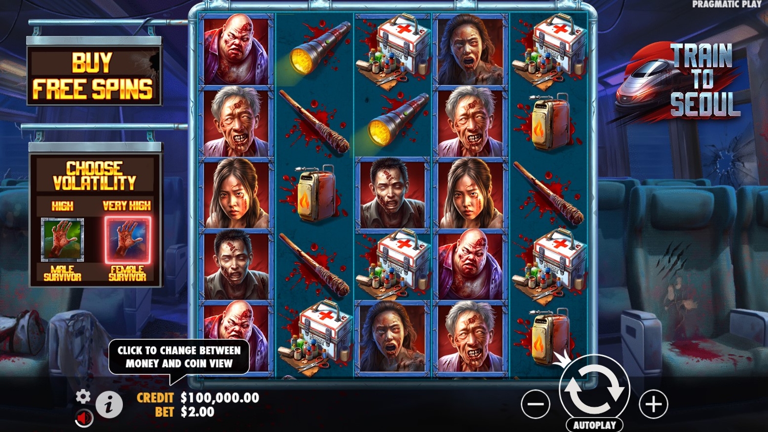 Train to Seoul Slot Gameplay