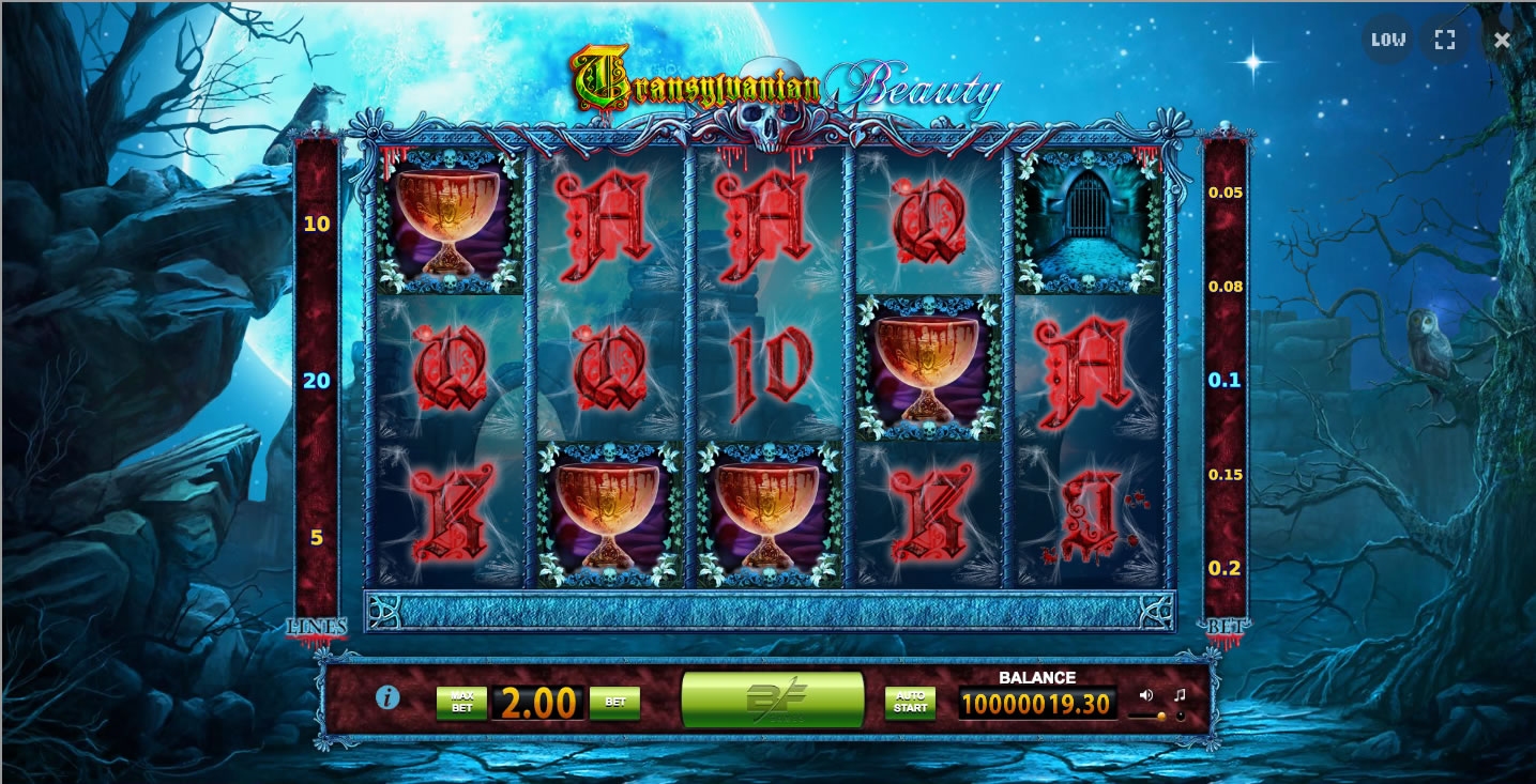 Transylvanian Beauty Slot Gameplay