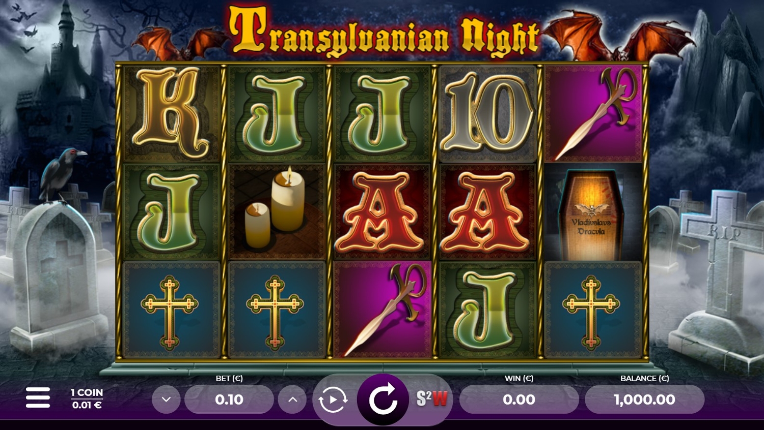 Transylvanian Night Slot Gameplay