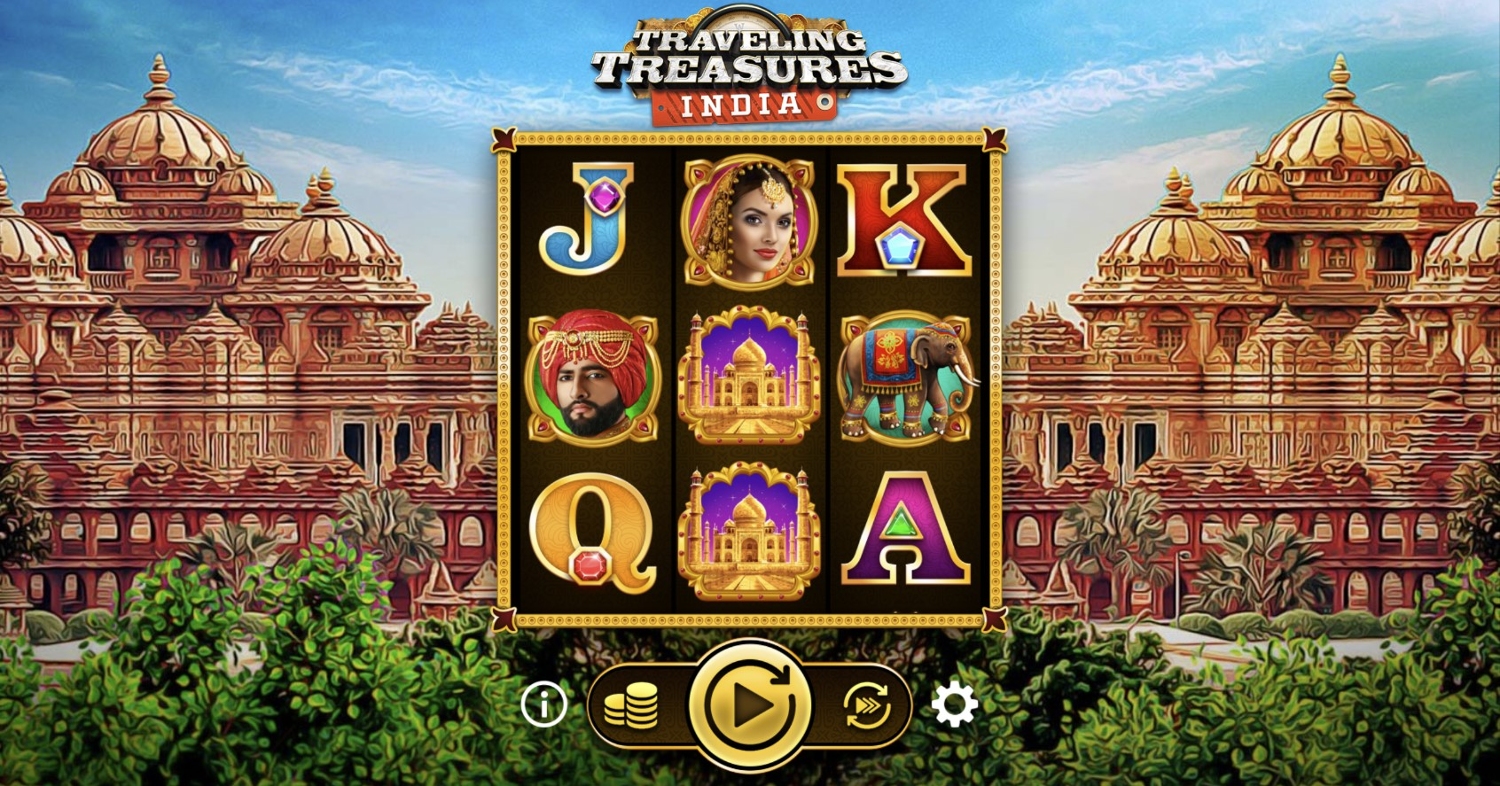 Traveling Treasures India Slot Gameplay