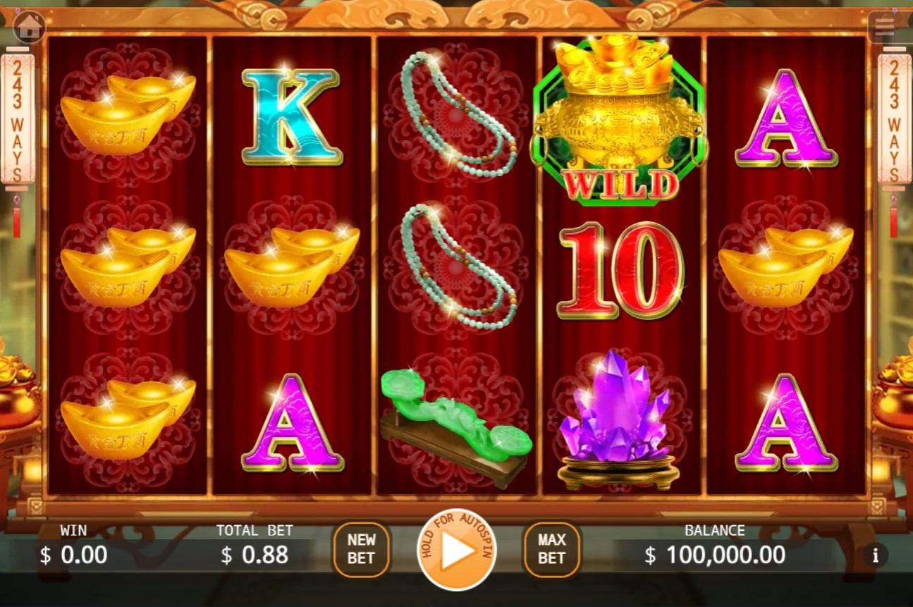 Treasure Bowl Slot Gameplay