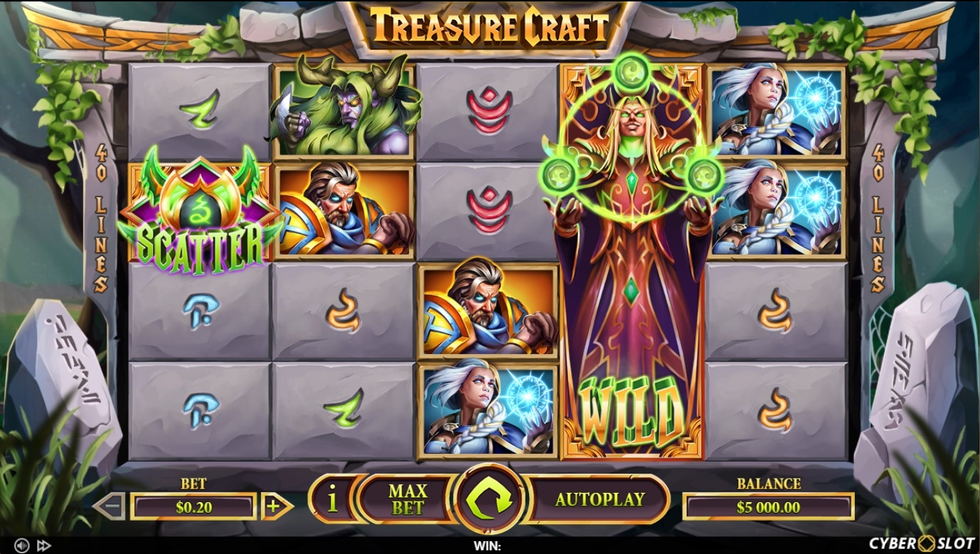 Treasure Craft Slot Gameplay