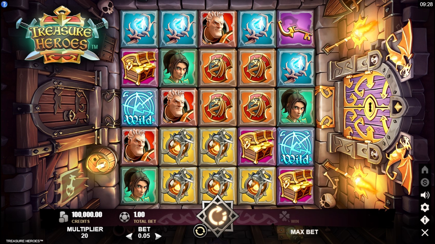 Treasure Heroes Slot Gameplay