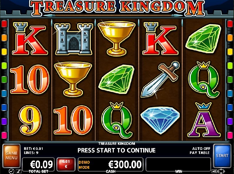 Treasure Kingdom Slot Gameplay