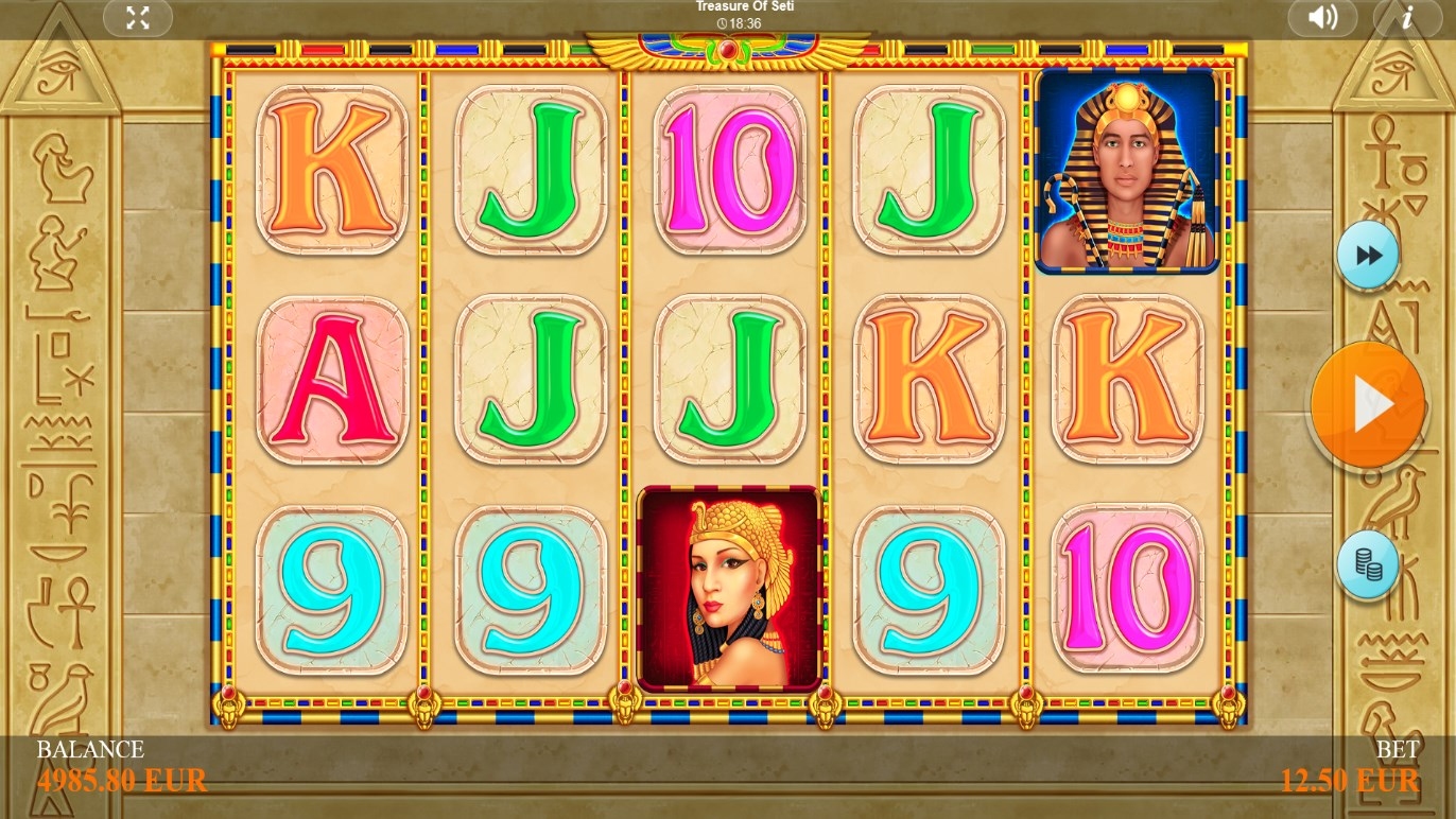 Treasure Of Seti Slot Gameplay