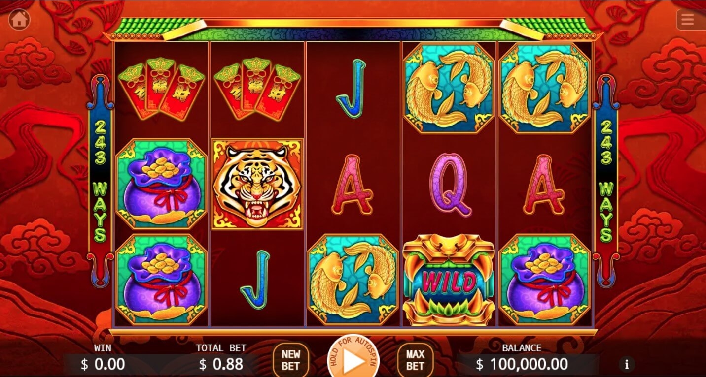 Treasure Tiger Slot Gameplay