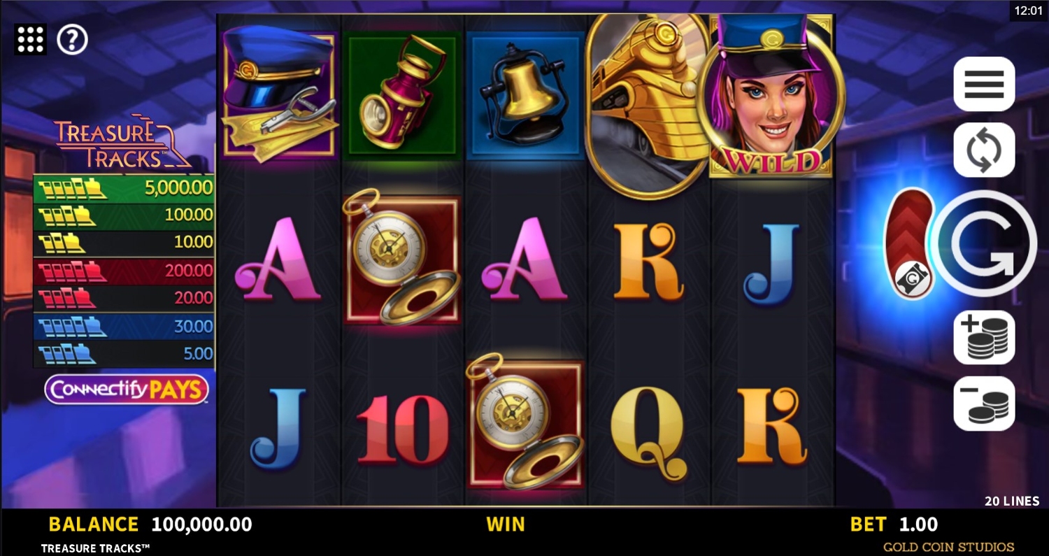 Treasure Tracks Slot Gameplay