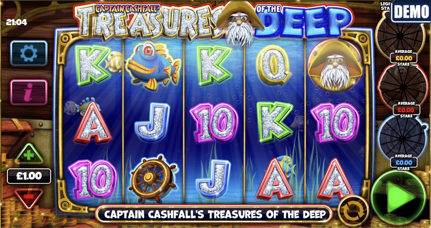 Treasures Of The Deep Slot Gameplay